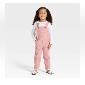 Oshkosh pink corduroy overalls